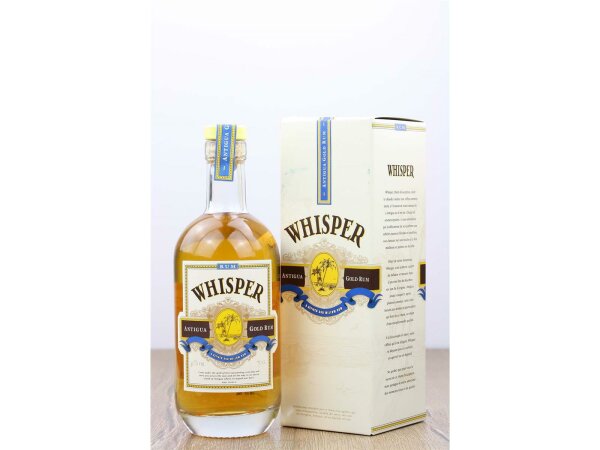 Whisper Antigua Gold Rum  0,7l