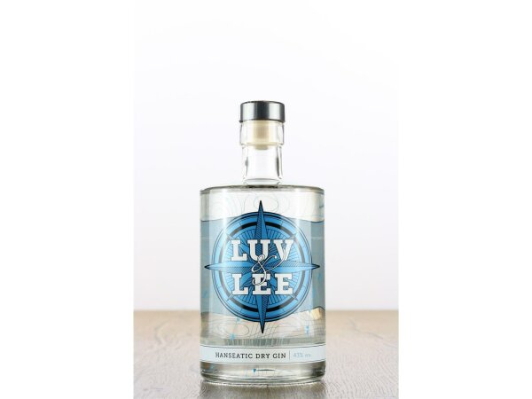 Luv & Lee Hanseatic Dry Gin Gin aus Deutschland 0,5l