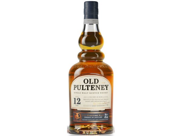 Old Pulteney 12 J. Old Single Malt Scotch Whisky + GB  0,7l