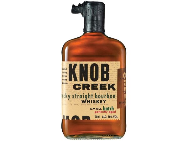 Knob Creek Kentucky Straight Bourbon Small Batch patiently aged  0,7l