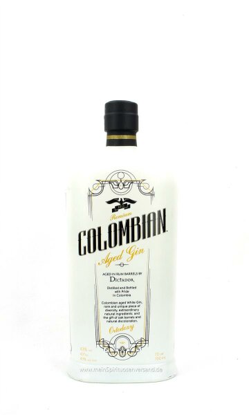 Dictador Colombian Aged Gin - Ortodoxy 0,7l