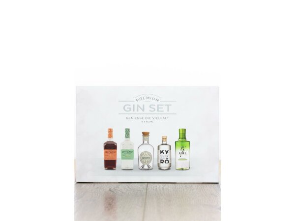 Gin Tasting Box Premium - 5 x 50 ml V02