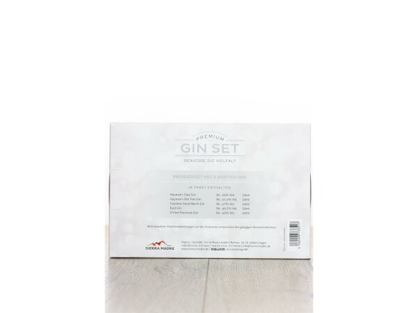 50 - 5 x Tasting Gin Premium ml V02 Box