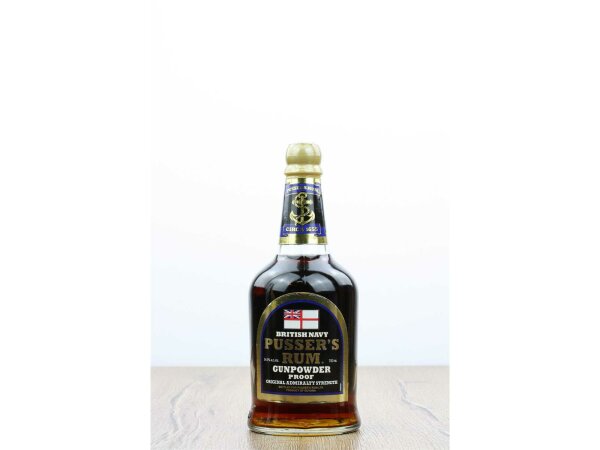 Pussers Navy Rum Gunpowder Proof 0,7l