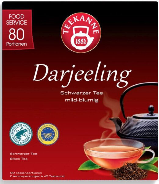 TEEKANNE Gastro Darjeeling RFA 80er