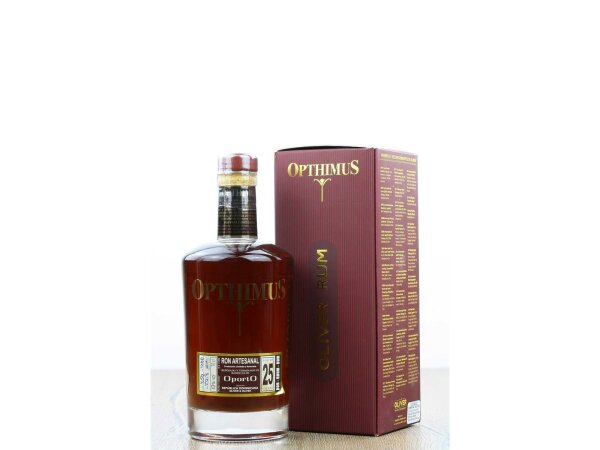 Opthimus 25 Años Malt Whisky Finish  0,7l